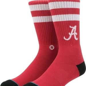 University of Alabama Football crew socks